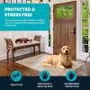 Reli. Door Protector from Dog Scratching (2 Pack) 40″ x 8.2″ | Anti-Scratch Door Protector for Cats & Dogs | Clear, Durable, Anti-Scratch Shield from Pet Scratching