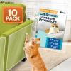Reli. Cat Scratch Furniture Protector (10 Pack, Double Sided), Combo Pack | Cat Couch Protector from Claws/Clear Anti Scratch Furniture Shield
