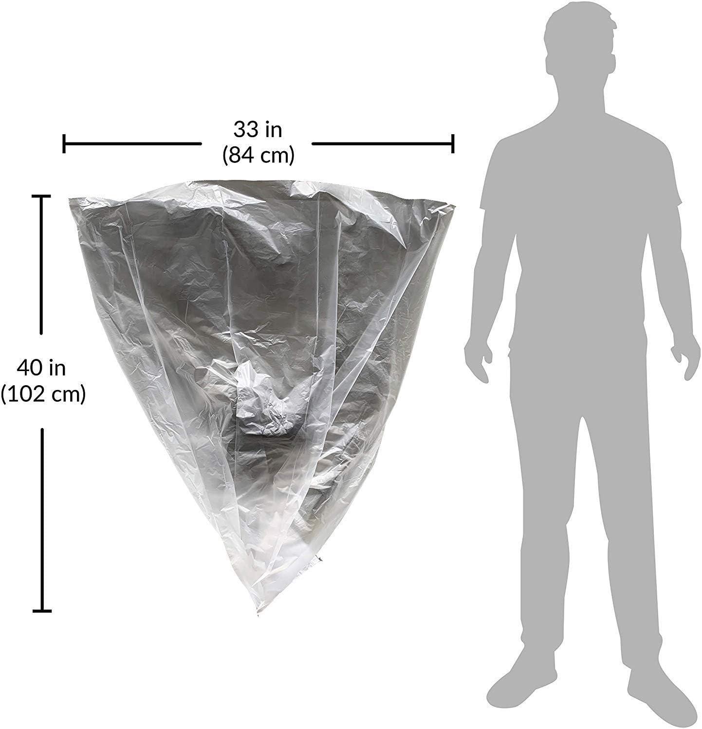 image:imageReli 4045 Gal amp 33 Gal Trash Bags 250 Count Black