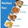 Reli. 500 Pcs Parchment Paper Sheets, 12×16 in. | White, Non-Stick, Pre-Cut Pan Liners | Baking, Air Fryer, Grilling(1)