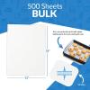 Reli. 500 Pcs Parchment Paper Sheets, 12×16 in. | White, Non-Stick, Pre-Cut Pan Liners | Baking, Air Fryer, Grilling(1)