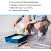 Reli. Plastic Sheeting, White | 16′ x 350 Feet | Overspray Plastic Sheeting – Translucent | Masking Film, Protective Painter’s Coverage Roll for Automotive/Auto Body, Painting