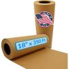 Made in USA | Bulk Value 18″ x 350 ft (4200 inches) Reli. Brown Butcher Paper Roll | Food Grade Kraft Paper for BBQ | Smoking Meat | Meat Wrapping | Unwaxed (Brown)(18″ x 350 Ft (Butcher Paper))