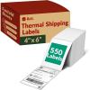 Reli. Thermal Shipping Labels 4×6 (550 Sheets) Fanfold, Direct Heat Printer Paper Labels | Shipping Stickers Compatible with Most Thermal Printers(1 Stack | 550 Labels)