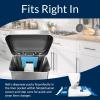 Reli. SuperFit Code N (60 Count) | Compatible with Simplehuman Code N | Dispenser Pack Custom Fit Liners | Drawstring Trash Bags | 45-50 Liter / 11.9-13.2 Gallon | White