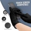 Reli. Black Nitrile Gloves, Medium | 100 Pack Disposable Gloves (3.5 Mil) | Powder Free, Latex Free | Single-Use | Premium Nitrile Material for Automotive Work, Cleaning, Cooking | Food Safe Material