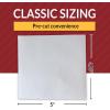 Reli. (250 Pack) Hamburger Patty Paper (4.75″ x 5″,Square) | Wax Paper Squares | Food Grade Patty & Parchment Non-Stick Sheets for Burger Press, Deli/Butcher Meat, Resturant-Grade