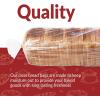 Reli. Bread Bags with Ties | 8 x 4 x 18″ | 250 Pack (250 Twist Ties) | Bulk Bags for Homemade Bread, Bakery, Loaf Packing | Clear, Large